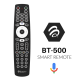 Buzztv BT-500 Smart Remote with Backlit + Google Voice + Bluetooth + IR Remote + TV Learning Mode