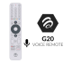 Buzztv G20 Google Voice Remote Control with Prime, Youtube, PlutoTV and Google Play keys