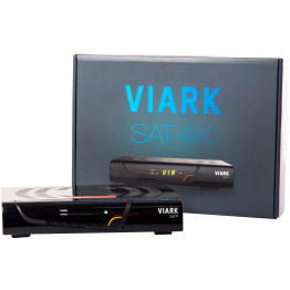 Viark SAT 4K UHD Multistream Single Satellite Receiver DVB-S2X H.265 HEVC